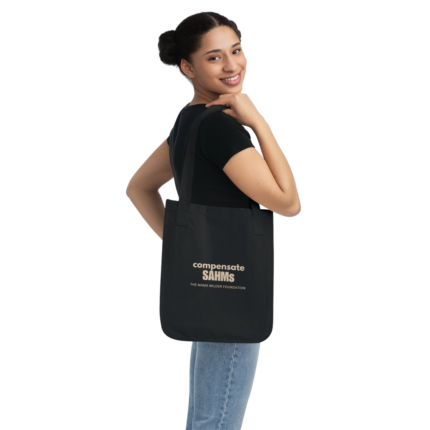 Compensate SAHMs - Organic Canvas Tote Bag