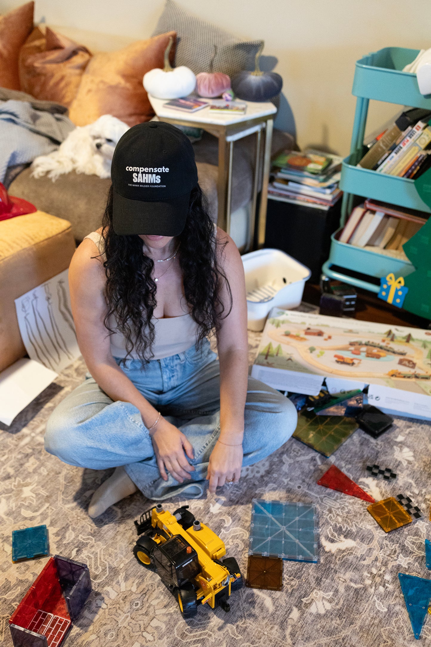 Compensate SAHMs - Low Profile Baseball Cap