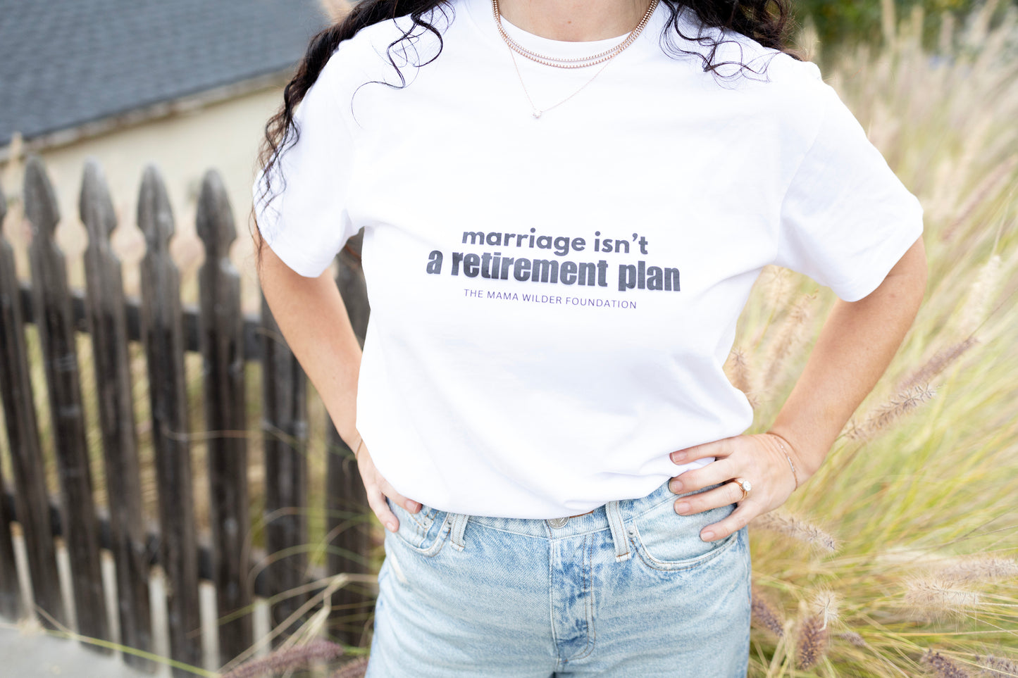 Marriage Isn't a Retirement Plan - Organic Cotton Unisex